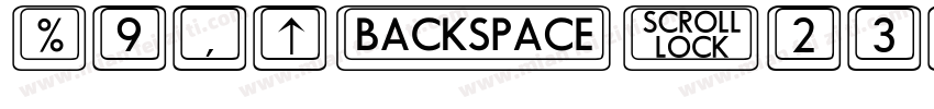 FZMingSTJW GB1字体转换